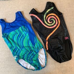BUNDLE of 2 GK Gymnastics Leotards